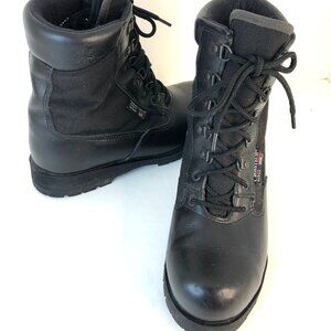 ROCKY RB4044 Black Leather Tactical Boots Sz. 8.5 Men
